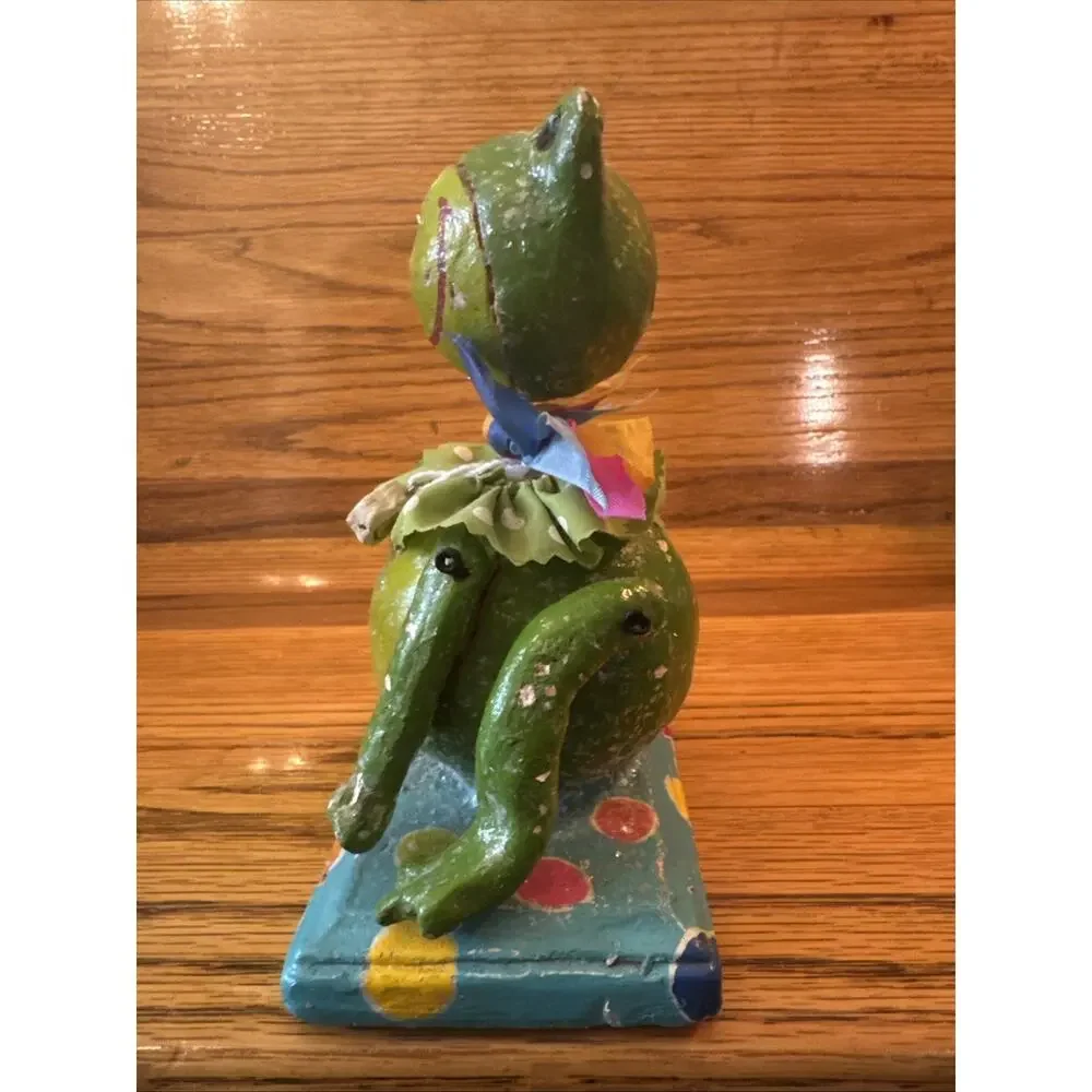 Penny McAllister Frog Bobble head 2007 6.5”
